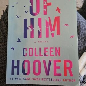 Colleen Hoover Novel with Pink and Purple Cover